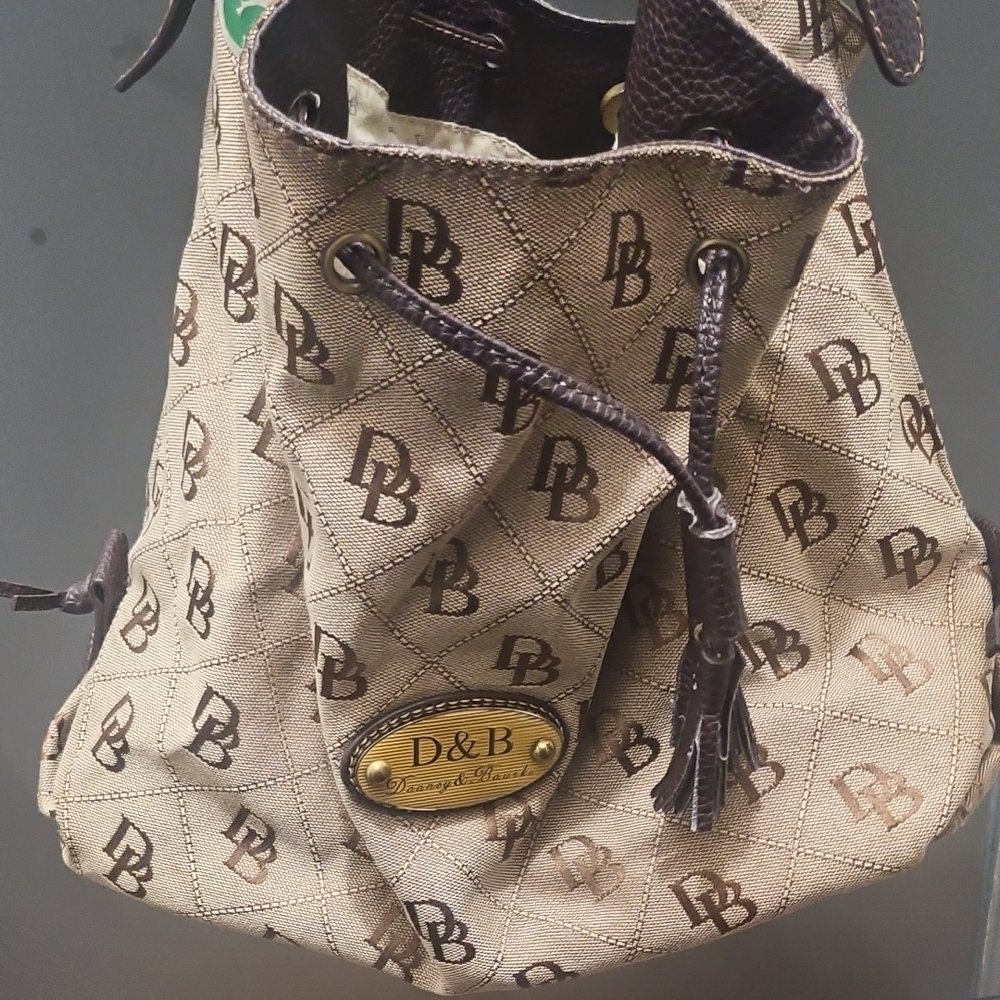 Dooney & Bourke Tan and Brown Women's Backpack